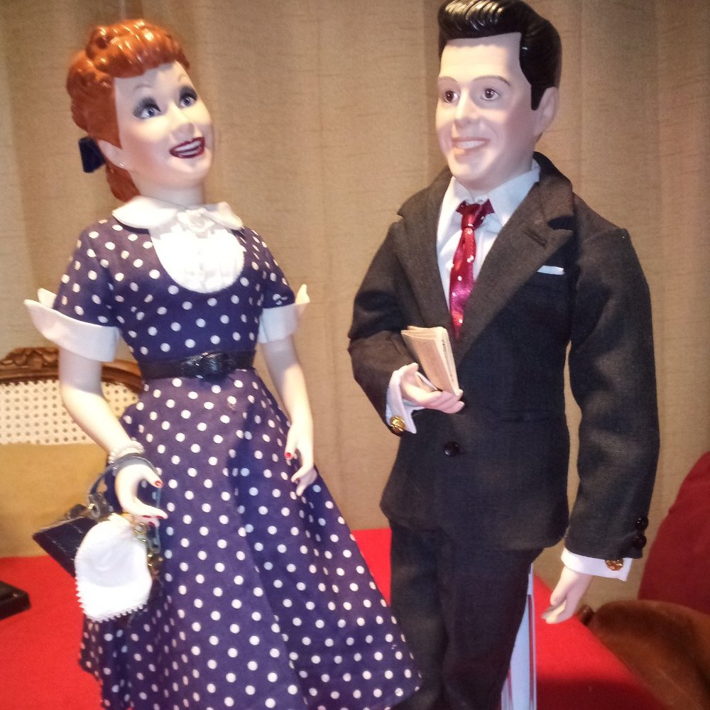 Lucy and Rick  dolls